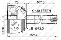 ШРУС TG-9574/TO-074 * TiGuar