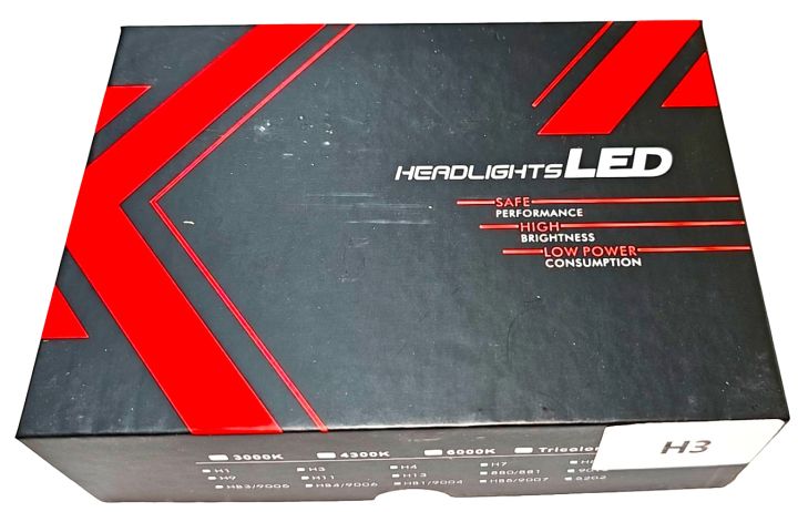 Лампа (комплект 2шт) HEADLIGHT LED (диодная) H3-LED